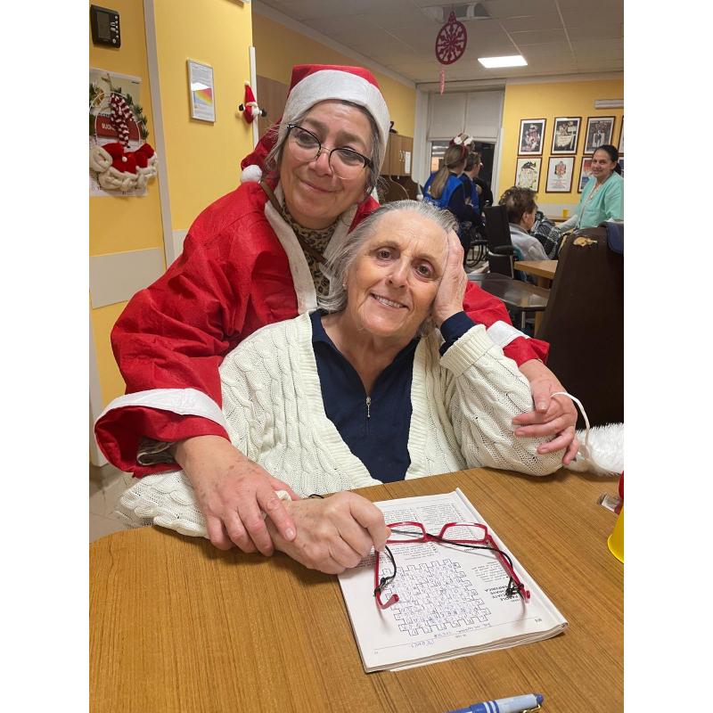 Volontari comunità Sant'Egidio RSA Casa Serena Genova